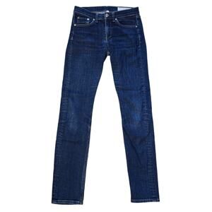 rag & bone Jeans Size 27 Dark Heritage Wash Stretch Denim High Rise Skinny